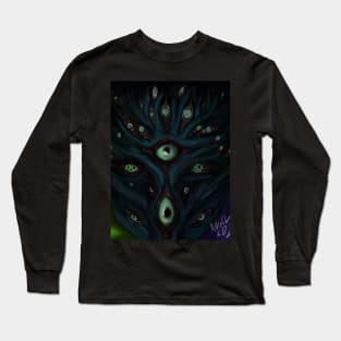 Eldritch Horror: Azshtralbog the Watcher Long Sleeve T-Shirt